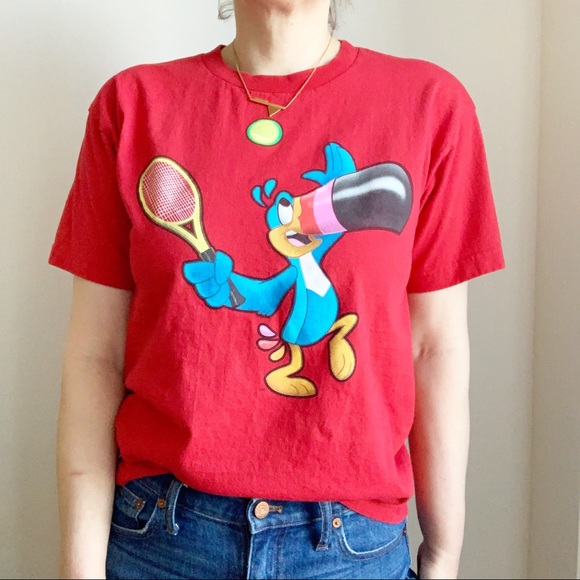 Tops - Kelogg’s Graphic Red T Shirt Cotton Size M